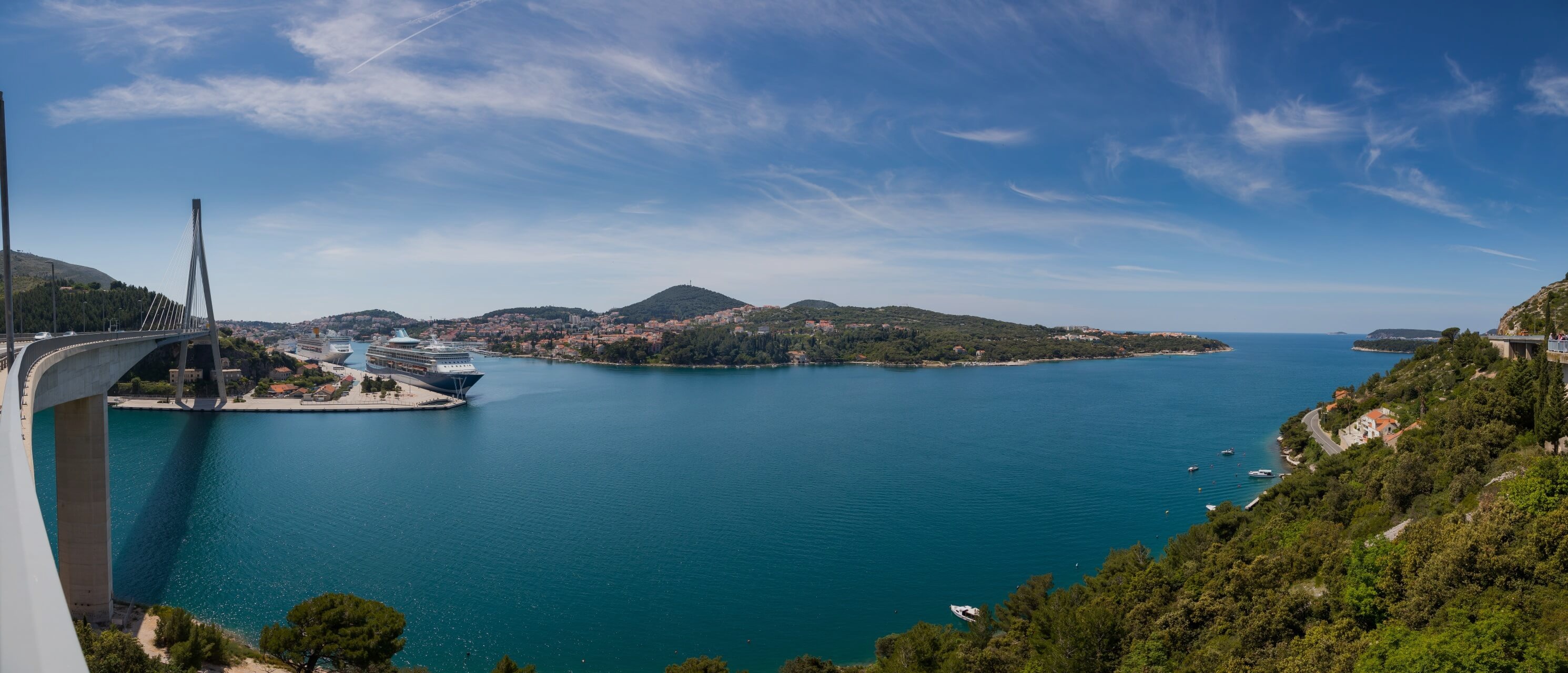 Panorama luke Gruž